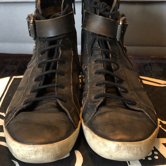 Frye Leather hi-tops Women’s 9 - Picture 2 of 7